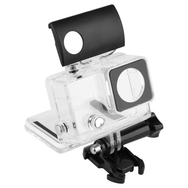 Replacement GoPro Case Waterproof Protective Housing Shell For GoPro Hero 3+ 4 Camera With Bracket