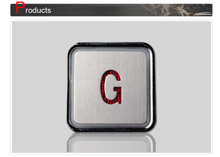 Quality Waterproof Illuminated Elevator Push Button With Good Touch Sense for sale