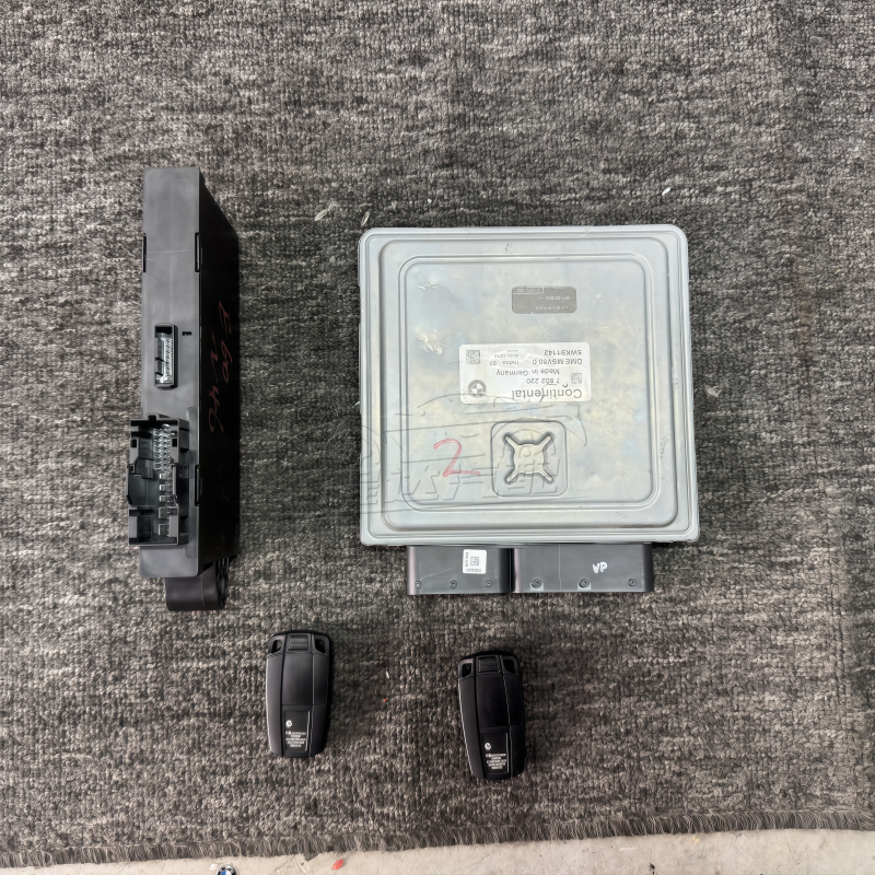 ECU DME CAS3 Module for BMW N52 E70 X5 V80 Engine Control Unit Pre-Programmed One Set of Starting System Engine Module