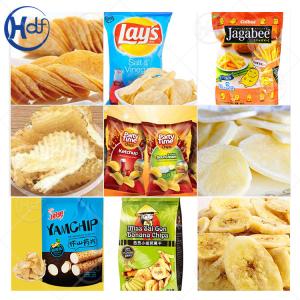 SS Potato Chips Fully Automatic Machine Frozen Fries Processing Machine