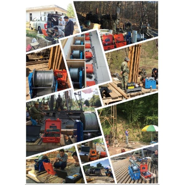 Geophysical Well Logging System with 0~9999.99m Depth 3600 P/m Pulse Count and -10℃~ +50℃ Working Temperature Range