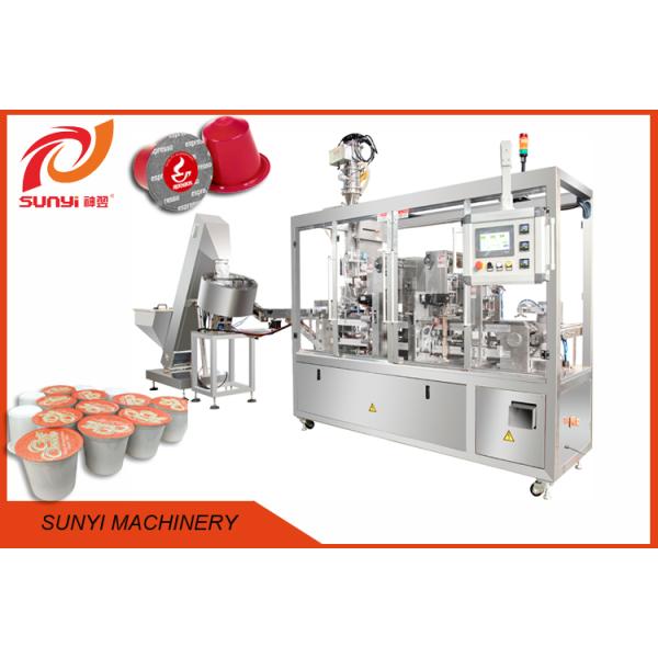 SUNYI CE Vertical 50pcs/Min Coffee Pod Filling Machine