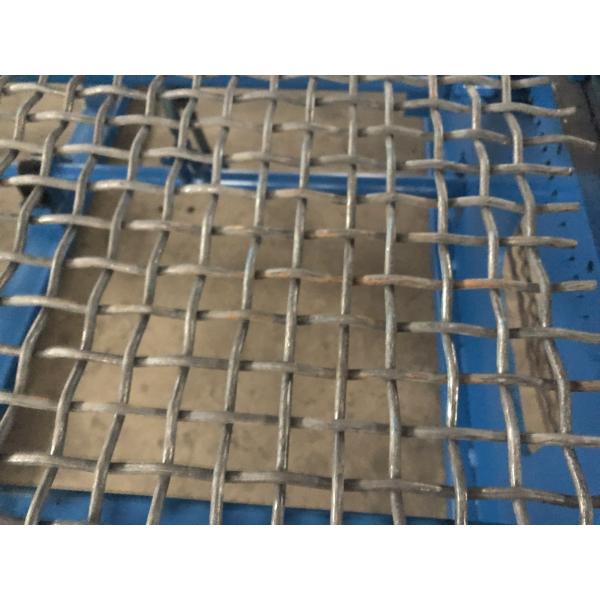 Fully Automatic Crimped Wire Mesh Weaving Machine 0.5mm-12mm Wire Diameter