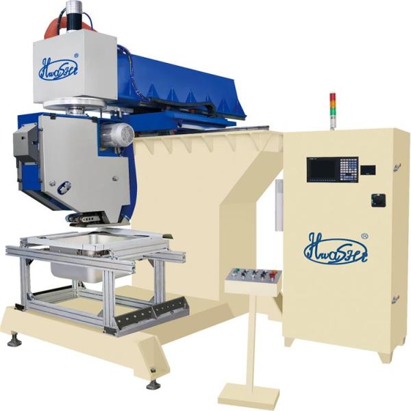 Hwashi CNC Sink Welding Machine with 50-200A Welding Current, PLC Control System, and Water Cooling for Italian Kitchen Sinks