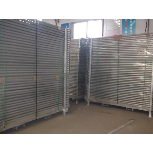3mm Wire Diameter Metal Frame Pipeline Temporary Barrier Panel with Bracket Support