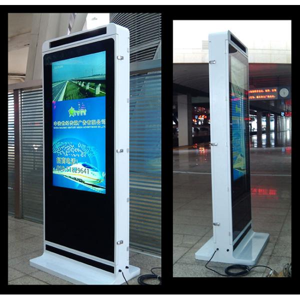 Automatic Interactive Digital Signage , double lcd Kiosk Signage, advertising totem