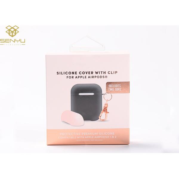 Blister Ttray Cover Custom Retail Packaging Boxes For Airpods Case Package