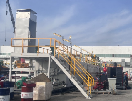 Large Scale Solid Control System Easy Installation for Offshore Drilling Equipment