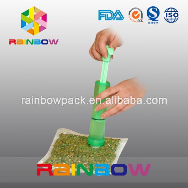 CPP Texture Food Vacuum Seal Bags for Vegetables Retain Freshness