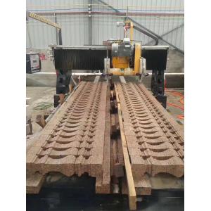 Multi Function Marble Granite PLC Linear Profiling Machine 15kw