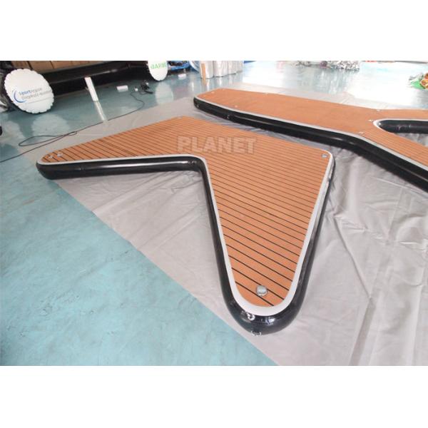V Shape Inflatable Floating Dock Inflatable Jet Ski Dock Inflatable Dock For Marine Yacht Boat