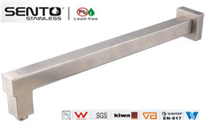 SENTO multifunction stainless steel square shower mixer