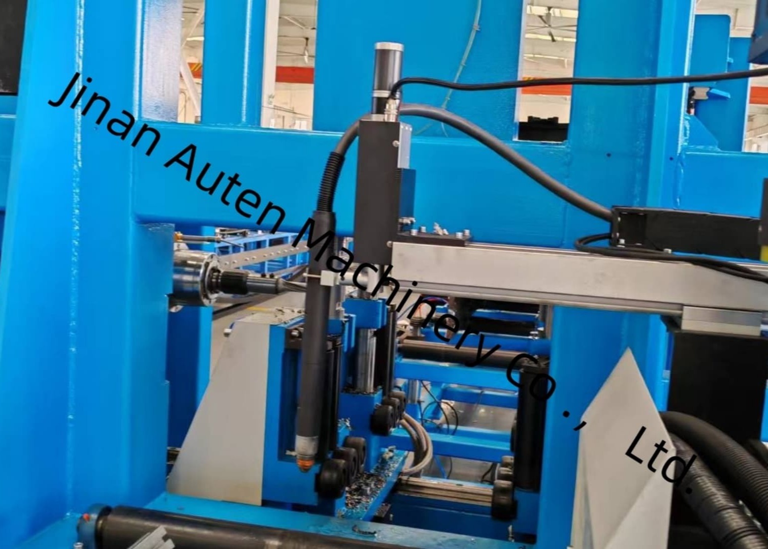 500*500mm Max. Size Width X Height CNC Beams Metal Drilling Shearing Equipment 10#～40# Channel Steel