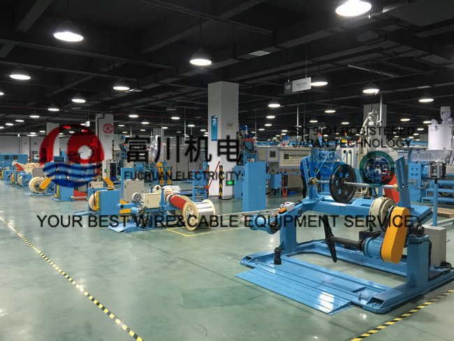 Wire Extrusion Machine For Conductor Dia 1-5mm Core Wire Finished Wire Dia 1.5-6mm