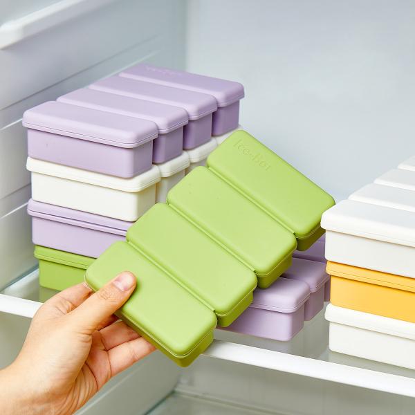 New custom Multipurpose large rectangle Silicone Ice Cube Tray
