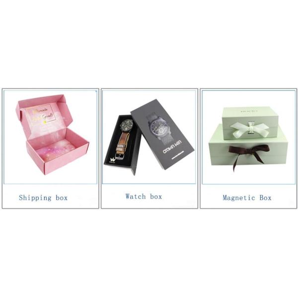 157g PMS Foldable Cardboard Gift Boxes Holographic Magnet Closure 1.5mm Thick
