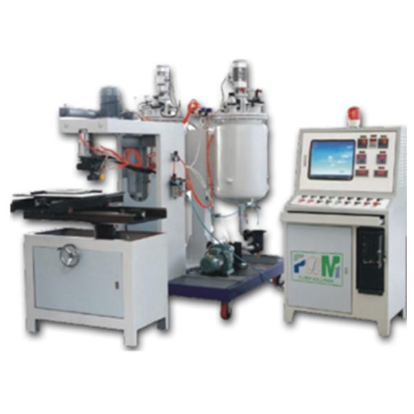 10m/Min Fast Speed PU Gluing Machine For Panel Round Air Filter