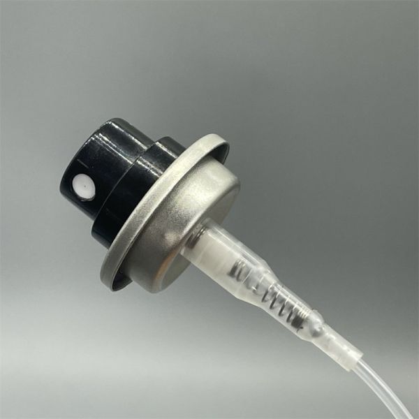 Aerosol mist pump product view showing complete assembly