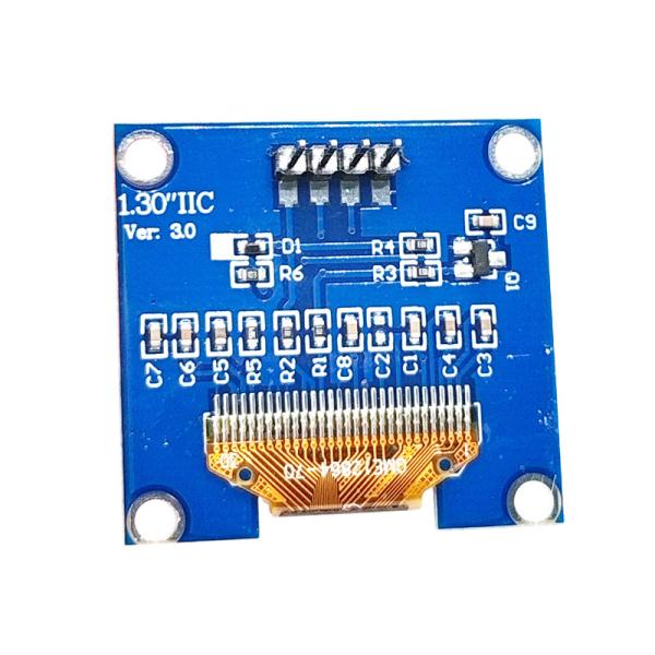 1.3 Inch Square Oled Display 128*64 Dots 4pins IIC Interface Driving IC CH1116