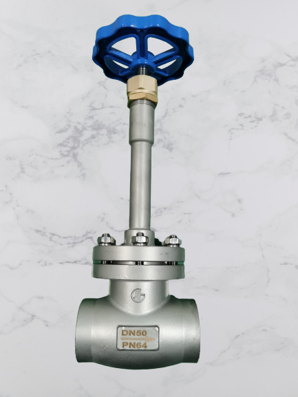 Low Temperature Cryogenic Weld Type Globe Valve Long Stem For LNG