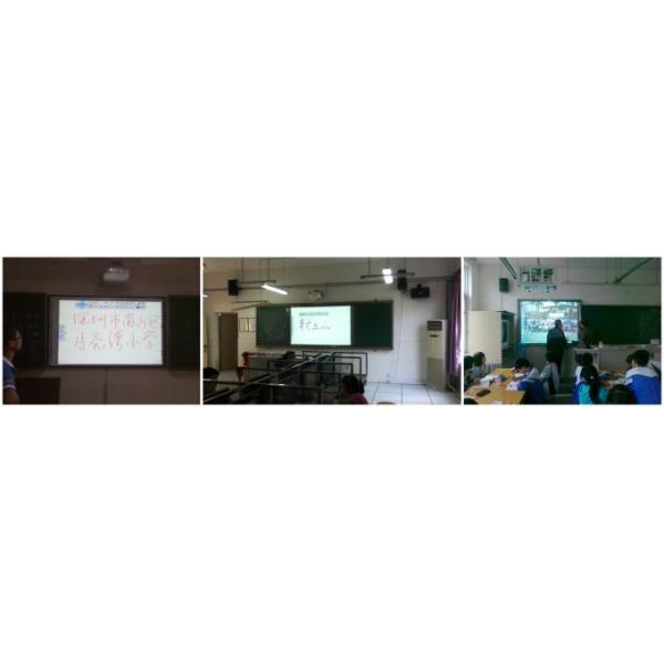 65 Inch Infrared Touch Technology Smart Digital Blackboard with 178°/178° Viewing Angle for Interactive Learning