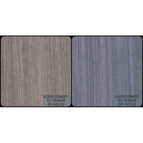 Silver Walnut Engineered Wood Veneer Customized ISO Certification