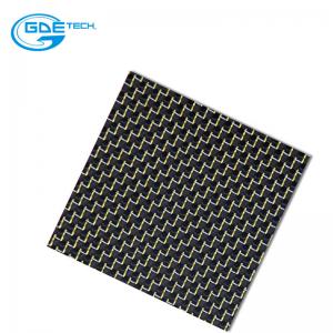 Quality GDE tech decoration use real carbon fiber twill sheets custom demands high performance for sale
