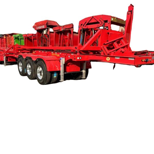 Container Transportation Truck Trailers Customizable Double Trailer Trains