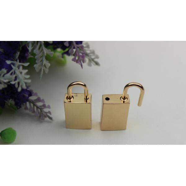Multi-color easy open decoration hardware handbag hang lock without keys