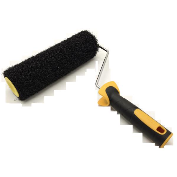 230mm Dry Wall Putty Roller Plastering Roller With Double Color Rubber Handle