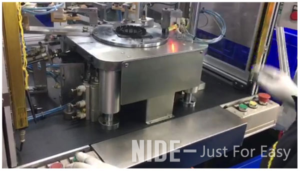 Stator Automatic Winding Machine With Three Nozzle Needle Winding Technology
