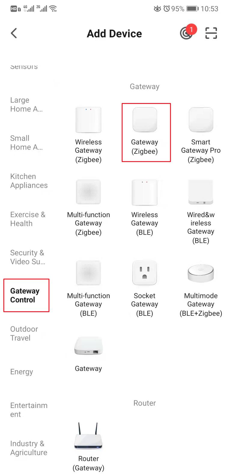 TGM723 smart code lock with Zigbee