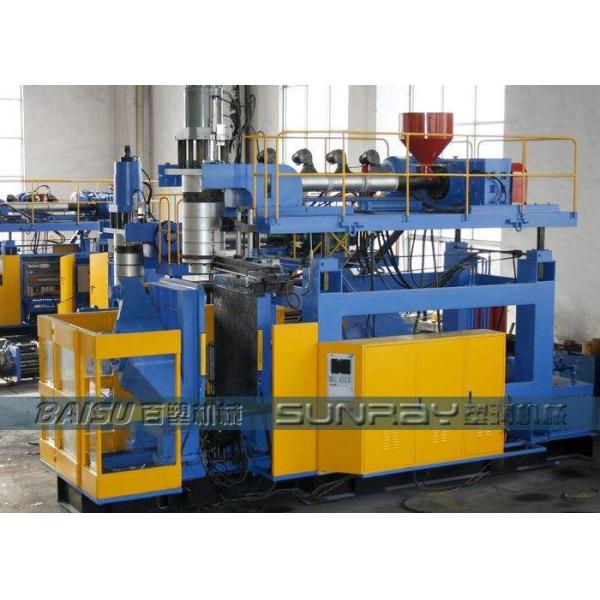 23 Pcs / Hour Automatic Bottle Blowing Machine , 150 Liter Plastic Drum Barrel Blow Moulding Machine