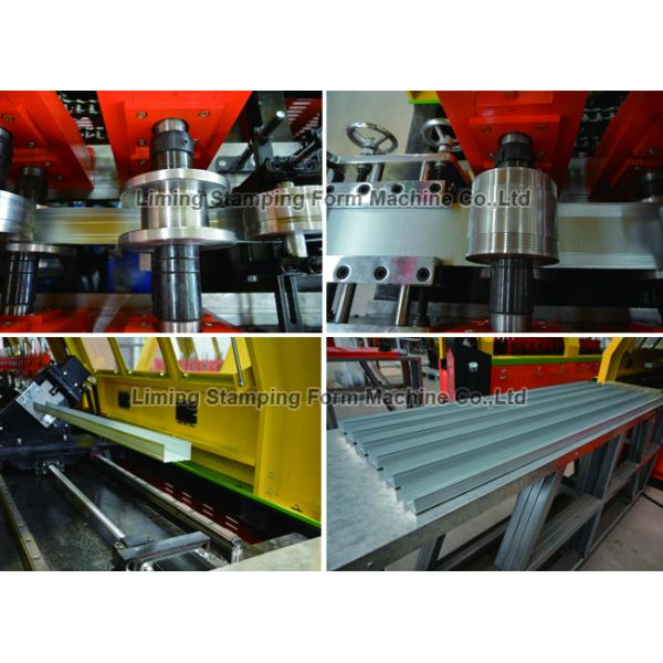 3 Phase Stud And Track Roll Forming Machine , Keel Making Machine 10 stands