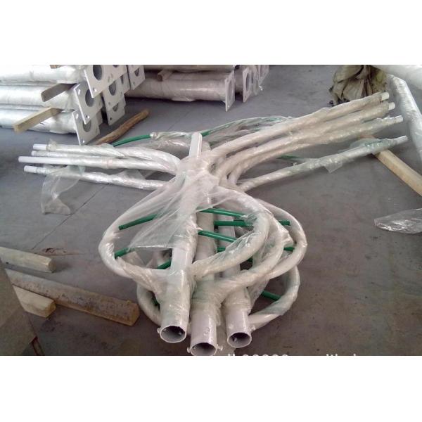Double Arms Q345 Hot Dip Galvanized Street Light Pole