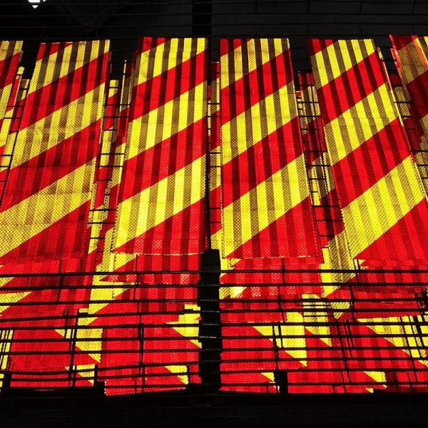 Custom Vehicle Conspicuity Markings Reflective Chevron Rear Marker Board Warning Signs