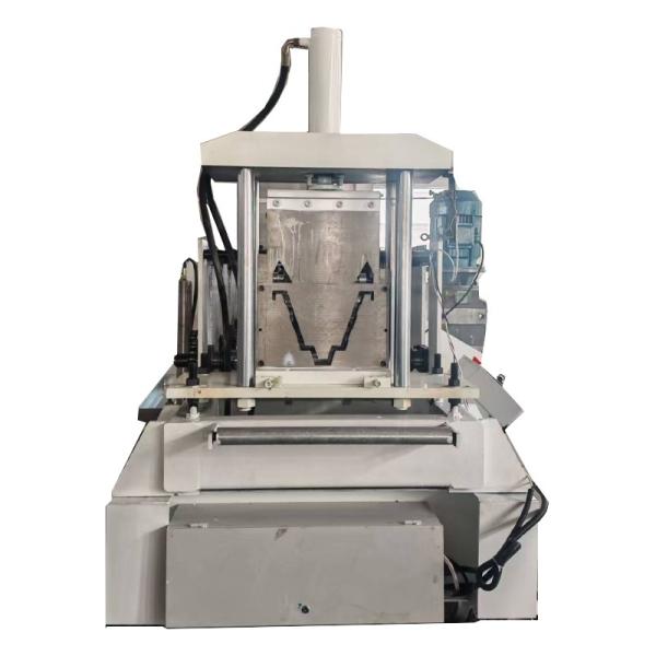 Automated Hydraulic Cutting Downpipe Forming Machine with PLC Control