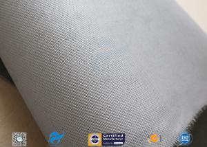 Quality 1600gsm Grey Thermal Welding Blanket Materials Silicone Coated Fiberglass Fabric for sale