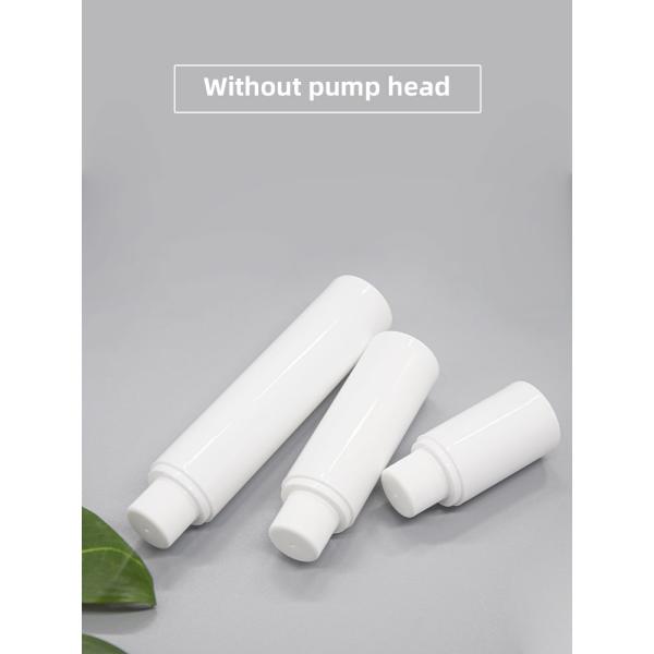 15ml 30ml 50ml Airless Bottle Refillable System Round Shape
