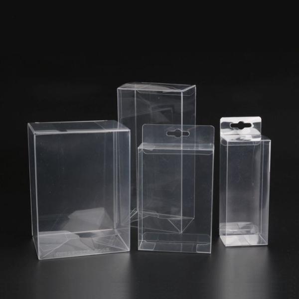 Custom Clear Plastic Acetate Box PET Transparent Cube Box Frosted PVC Packaging Box