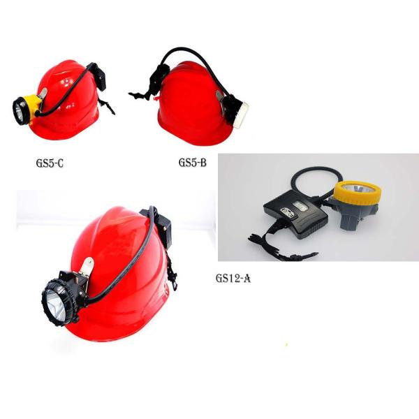 IP68 5.2Ah Rechargeable Led Headlamp With OLED Digital Display , 2W Power