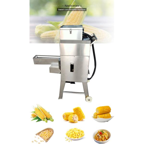 Easy Operation Corn Processing Machine for Industry Top Maize Peeler