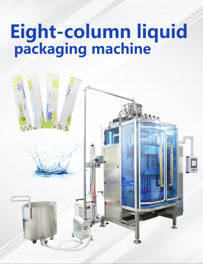 Auto Multi Lane Package Machine Powder Multi Track Stick Sachet Pack Machine 4 6 Line Small Powder Coffee Bag Packing Machine