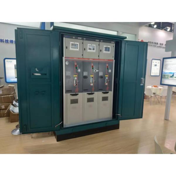 Pad Mounted Transforme Outdoor Three Phase Box Type 550KV Power Transformer Distribution Substation with steel structure