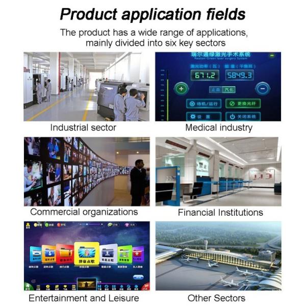 ZXTLCD Custom 21.5 Inch Fully Enclosed Dustproof Industrial Control Computer IP65 Waterproof Multitouch Steam-Proof Embedded Panel Mount