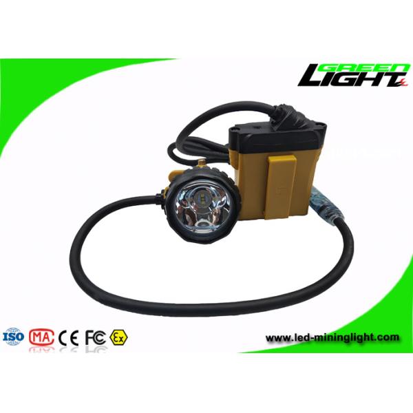 Anti - Explosive IP68 LED Miners Cap Lamp Underground Mining Type 1 Year Warranty