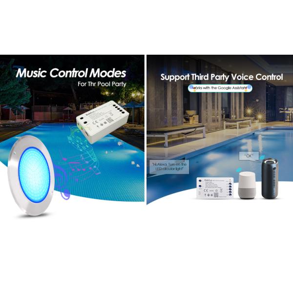 LED PAR56 Pool Light Wall Mounted Underwater LED Swimming Pool Lights Ultra Thin Type