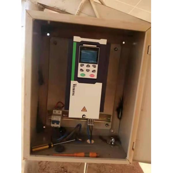 3-Phase Solar Pump Inverter with 99% MPPT Efficiency, Auto Operation, and LCD Status Monitor