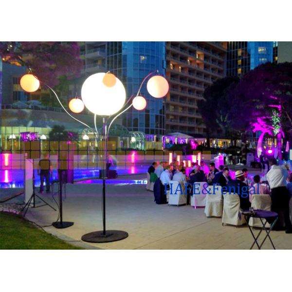 Outdoor Event lighting Decoration 240w Inflatable Led Light Balloon 3m