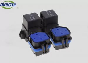 Quality Mini 5 Pin Automotive Relay Socket Integrated , Four Terminals 40 Amp Relay Socket automotive relay socket block for sale